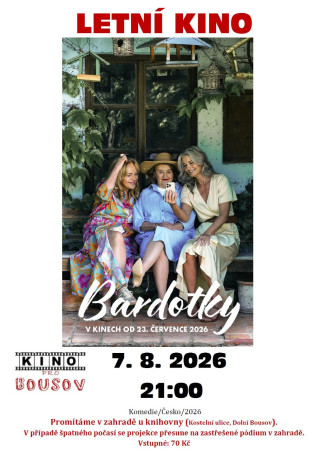 7. 8. 2026 - LETNÍ KINO - Bardotky
