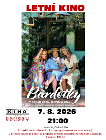 7. 8. 2026 - LETNÍ KINO - Bardotky